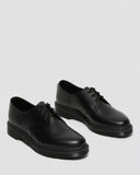 Doc Martens UNISEX 1461 MONO SMOOTH LEATHER OXFORD SHOES (Black Smooth)