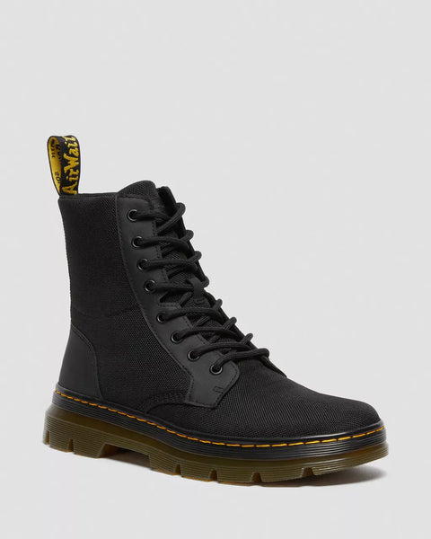 Doc Martens UNISEX COMBS POLY CASUAL BOOTS (Black — EXTRA TOUGH POLY+RUBBERY)