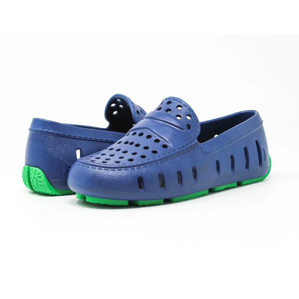 Floafers Kid's Prodigy Driver ( Navy Peony/Turf Green)