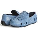 Floafers Kid's Prodigy Driver Print (Blue Denim)