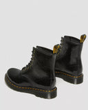 Doc Martens Women's 1460 DISTRESSED PATENT LEATHER BOOTS (BLACK DISTRESSED PATENT)