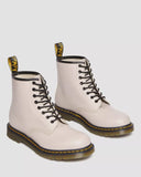 Dr Martens UNISEX 1460 SMOOTH LEATHER LACE UP BOOTS (VINTAGE TAUPE SMOOTH)