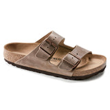 Birkenstock Women's Arizona Oiled Leather (Tobacco Brown - Regular Fit)