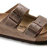 Birkenstock Women's Arizona Oiled Leather (Tobacco Brown - Narrow fit)