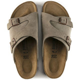 BIRKENSTOCK Men's Zürich Suede Leather (Taupe - Regular Fit)