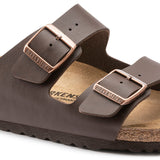 BIRKENSTOCK UNISEX Arizona Birko-Flor (Dark Brown - Narrow Fit)