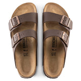 BIRKENSTOCK UNISEX Arizona Birko-Flor (Dark Brown - Narrow Fit)
