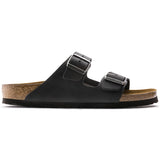 Birkenstock UNISEX Arizona Oiled Leather (Black - Regular Fit)