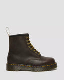 Doc Martens UNISEX 1460 BEX CRAZY HORSE LEATHER LACE UP BOOTS (Dark Brown)