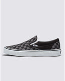 VANS UNISEX Classic Slip-On Checkerboard Shoe (Black/Pewter Check)