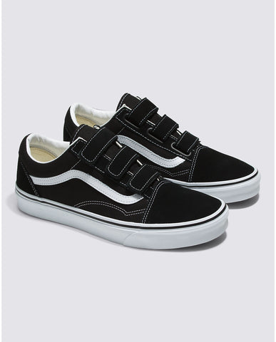 VANS Youth/Kids Old Skool Shoe (Black/True White)