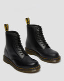 Dr. Martens UNISEX 1460 SMOOTH LEATHER LACE UP BOOTS (Black)