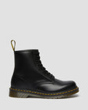 Dr. Martens UNISEX 1460 SMOOTH LEATHER LACE UP BOOTS (Black)