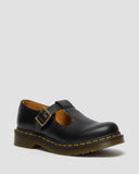 Dr. Martens Women's POLLEY SMOOTH LEATHER MARY JANES (Black)