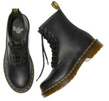Doc Marten's Unisex 1460 NAPPA LEATHER LACE UP BOOTS (Black)