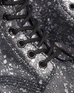 Dr Martens UNISEX 1460 METALLIC SPLATTER SUEDE LACE UP BOOTS  display picture 1