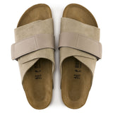 BIRKENSTOCK Men's Kyoto Suede (Taupe - Regular Fit)