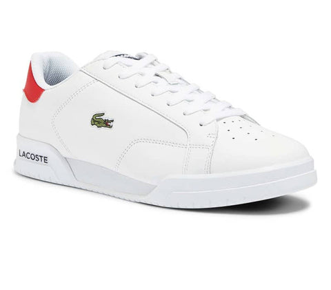 LACOSTE Twin Serve 0721 1 Men | White/Navy/Red (7-41SMA0083407)