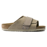 BIRKENSTOCK Men's Kyoto Suede (Taupe - Regular Fit)