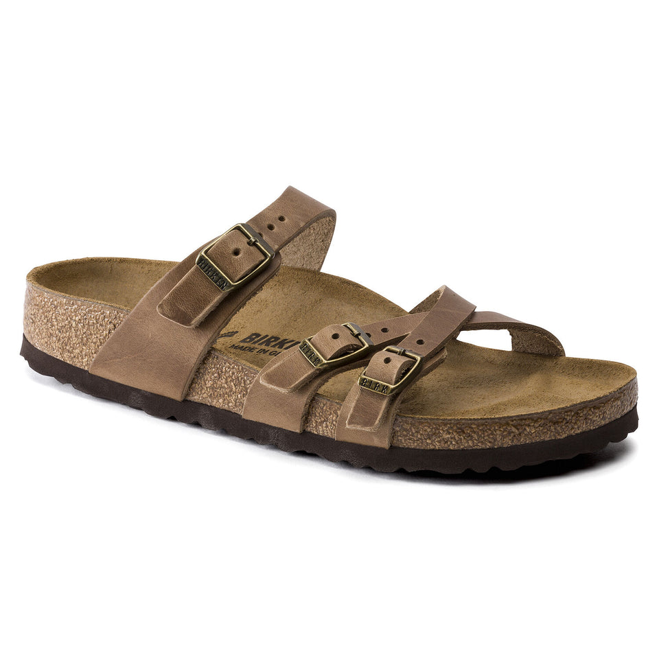Birkenstock Women's Arizona Oiled Leather (Tobacco Brown