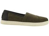 TOMS Micro Cordury / Synthetic Leather Original Youth | Tarmac Olive (10012703)