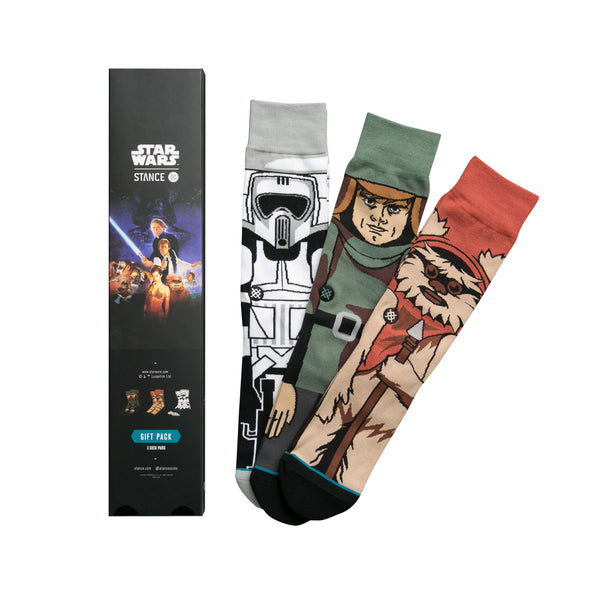 STANCE Return Of The Jedi Sock Gift Set Men | Black (M545D16RET)