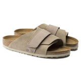 BIRKENSTOCK Men's Kyoto Suede (Taupe - Regular Fit)