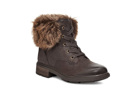 UGG Harrison Lace Tipped Women | Stout Leather (1123289)